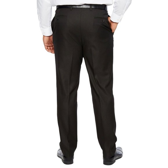 Men's Shaquille O'Neal XLG Dress Pants Black - Picture 1 of 4